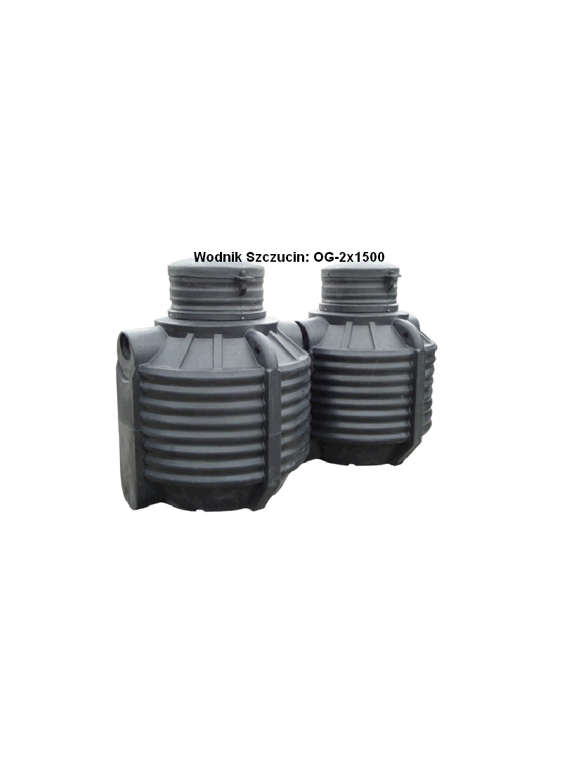 Oczyszczalnia OP-3000/7 2x1500l, wlot fi160, nadstawka NZ-50 przydomowa drenażowa Oczyszczalnia OP-3000/7 2x1500l, wlot fi160, nadstawka NZ-50 przydomowa drenażowa