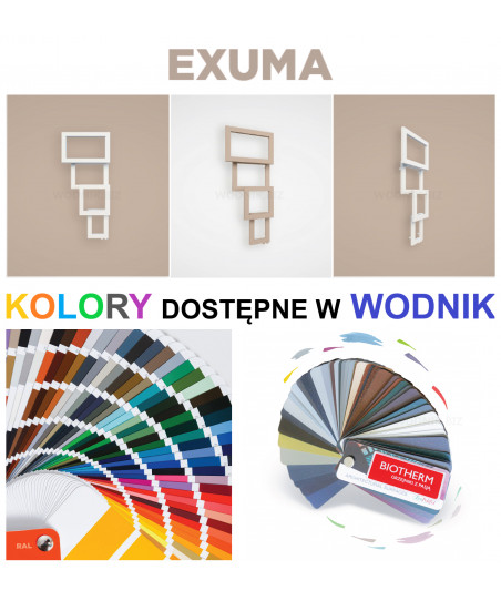 Grzejnik łazienkowy Biotherm Exuma