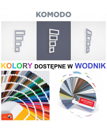 Grzejnik łazienkowy Biotherm Komodo