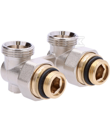 Zawór podwójny, kątowy, 2-rur. z odcięciem, 1/2 V2495EY015A HONEYWELL