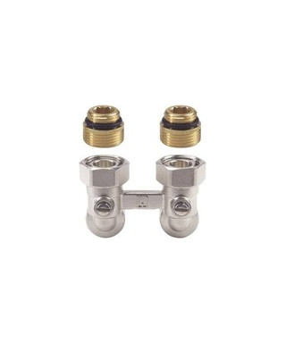 Zawór podwójny, kątowy, 2-rur. z odcięciem, 1/2 V2495EY015A HONEYWELL