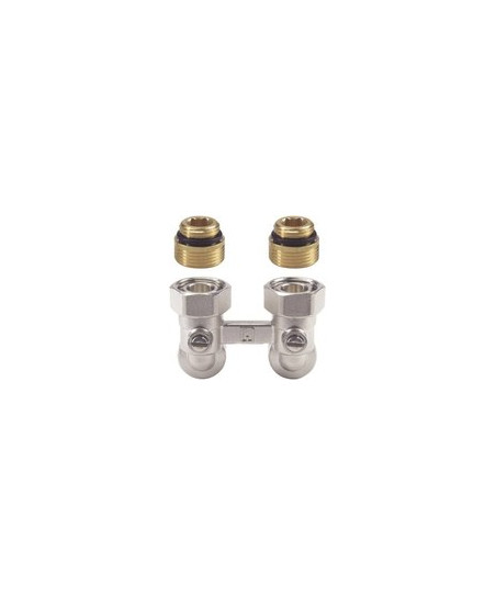 Zawór podwójny, kątowy, 2-rur. z odcięciem, 1/2 V2495EY015A HONEYWELL